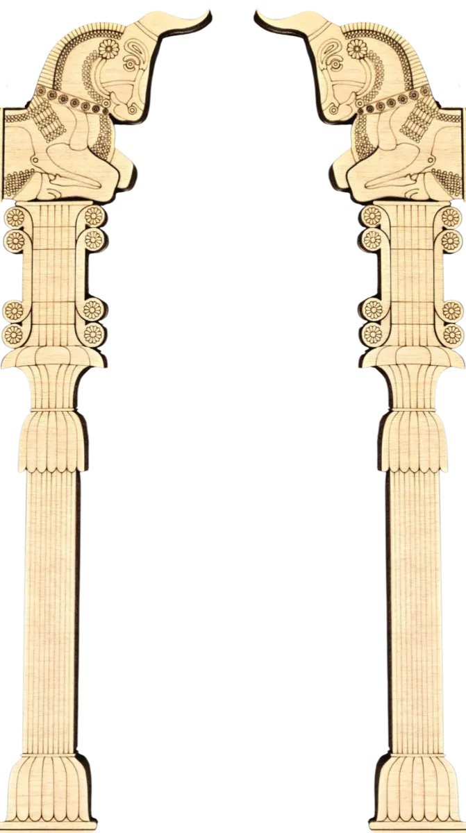 Persepolis Bull Pillars, view 3