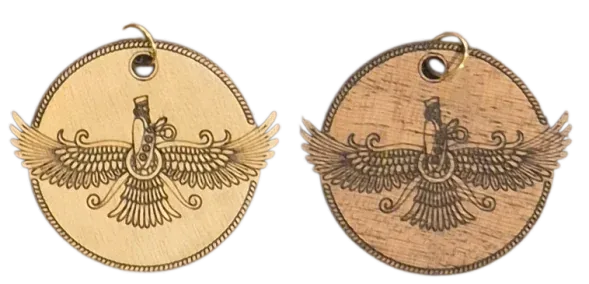 Engraved Roundel (2 in), view 3