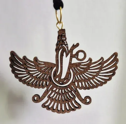 Large Farohar Cut-out Hanger (Two-sided), view 2