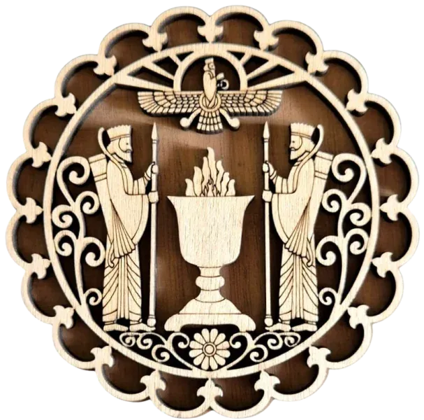 Guards & Afarghan Scalloped Roundel