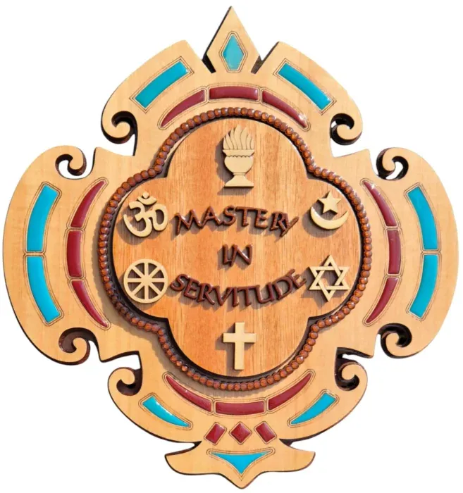 Master in Servitude Plaque