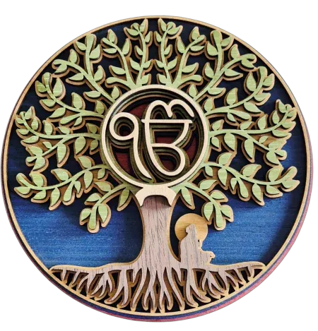 Tree of Life with Khanda (Coloured)