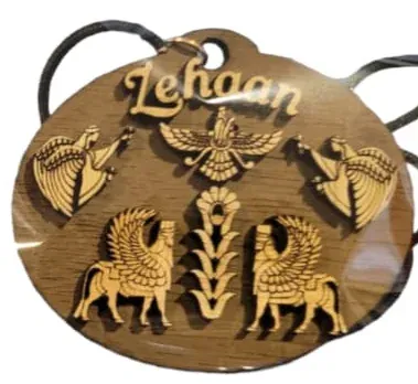 Name, Farohar & Lamassu Pendant