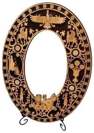 Persepolis Oval Mirror