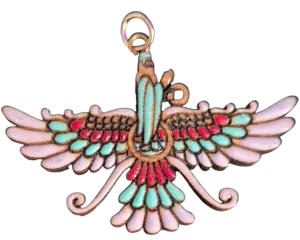 Resin Farohar Pendant, view 5