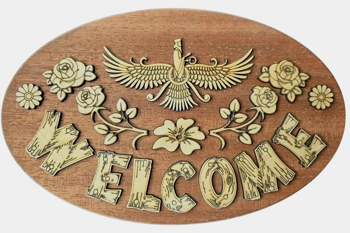 Farohar Welcome Plaque