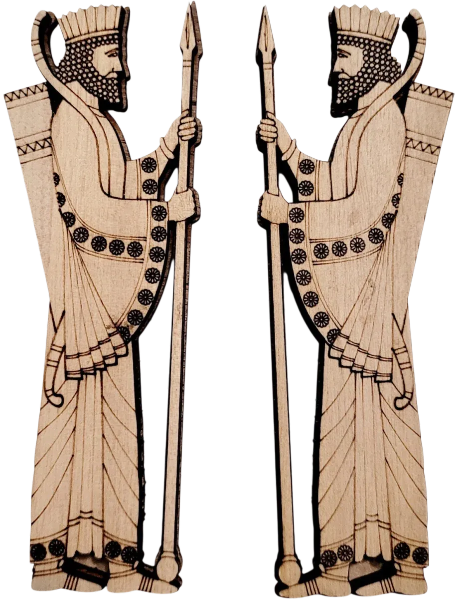 Standing Guards Pair, view 3